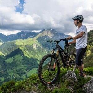 Sortie VTT en famille avec mon moniteur préféré à Loudenvielle