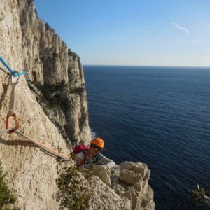 Jardin d'hiver, escalade dans les Calanques