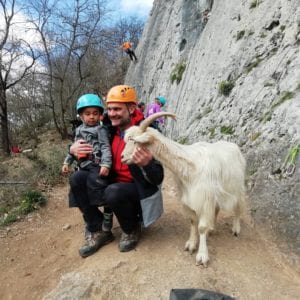 Ma première grimpe en famille à Troubat