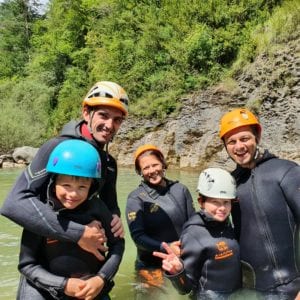 Canyoning découverte en famille à Saint-Lary-Soulan