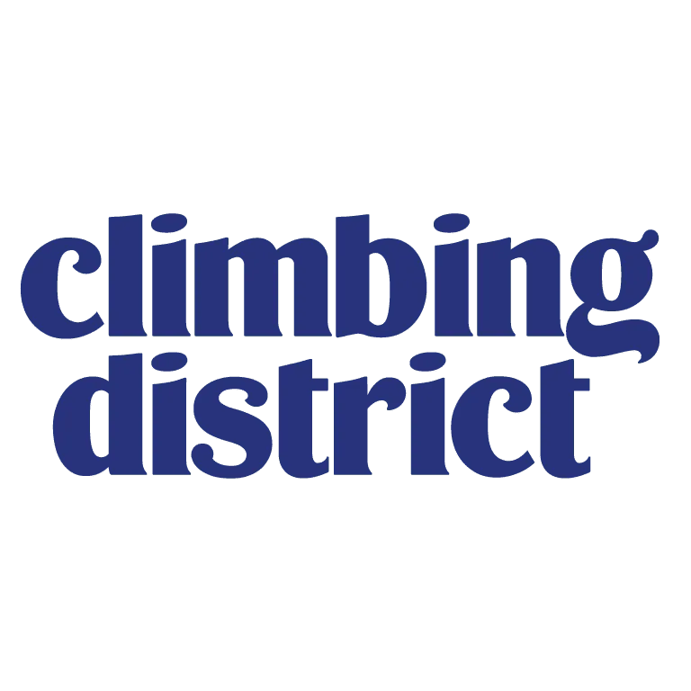 logo climbing district png