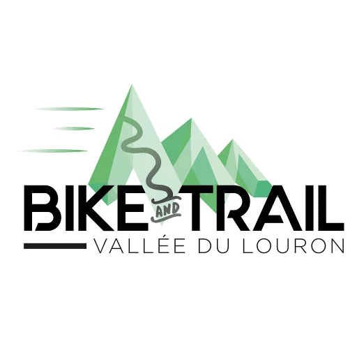 Logo du label Louron Bike and Trail, une application gratuite pour découvrir les sentiers de VTT, chemins de randonnée, activités, hébergements et commerces à Loudenvielle et dans la vallée du Louron.