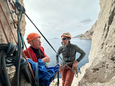 Stage escalade grandes voies dans les Calanques, 3 jours