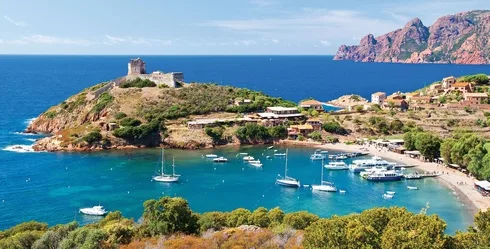 Corsica, Bavella, stage escalade à la découverte du granit corse