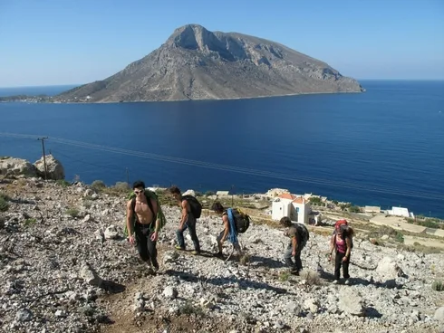 Grèce, grimpe sur l'île de Kalymnos