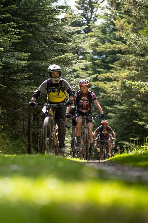 Tour des villages en VTTAE autour de Saint-Lary